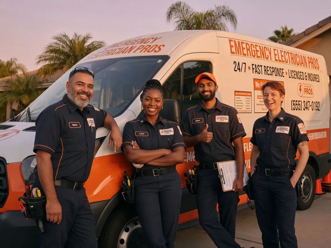 Emergency Electrician company in Nice, CA